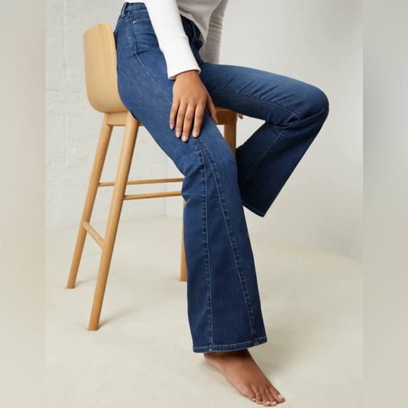 UpWest All Day Flare Denim R164 R179 - Picture 1 of 6
